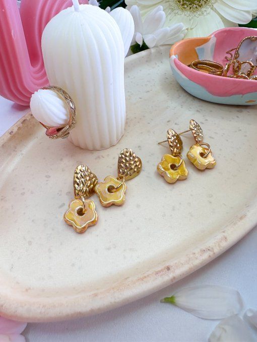 Boucles céramique Katia