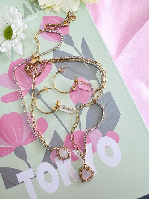 Colliers Queen: coeur ou miroir 