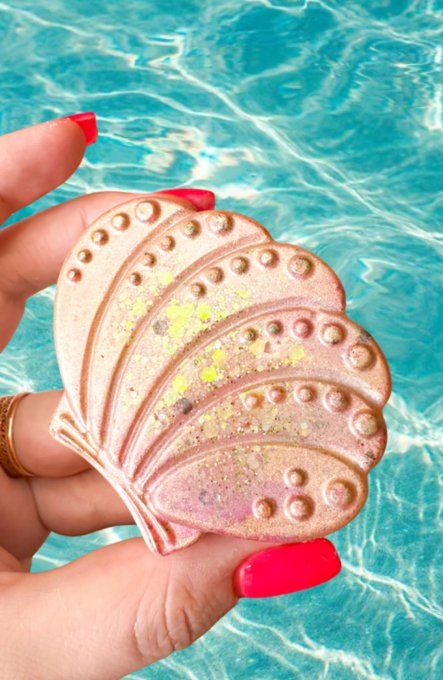 Grand fondant Coquillage - Fleur de tiaré & vanille