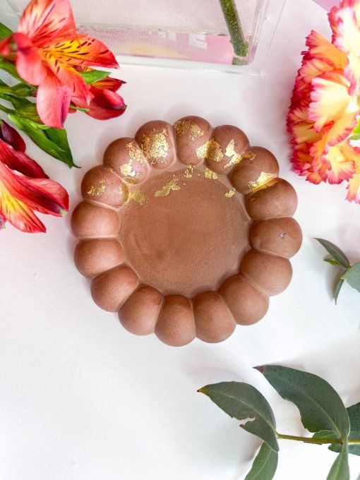 Daysie - chocolat & feuille d’or 