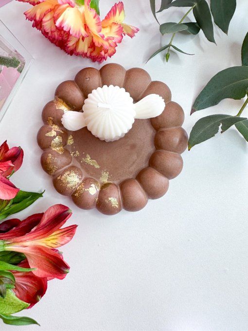 Daysie - chocolat & feuille d’or 